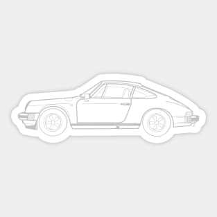 911 3.2 Coupe Sticker